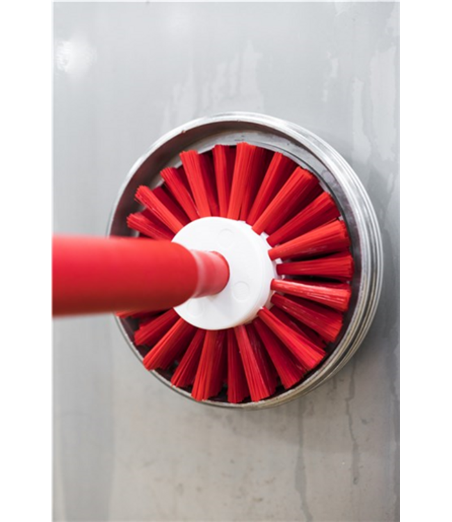 Vikan Brosse ronde à pas de vis, Ø135 mm, Medium