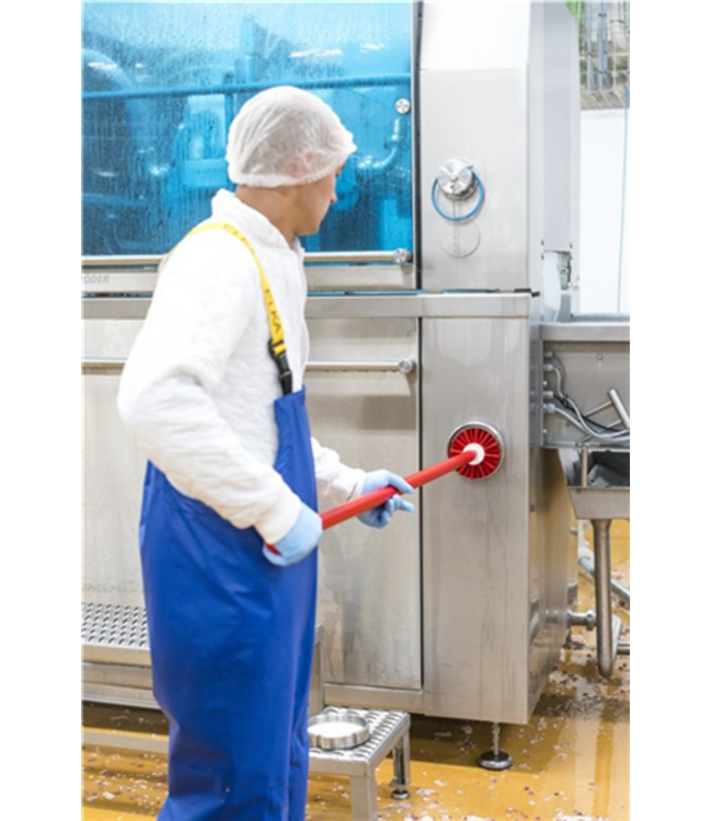 Vikan Brosse ronde à pas de vis, Ø135 mm, Medium