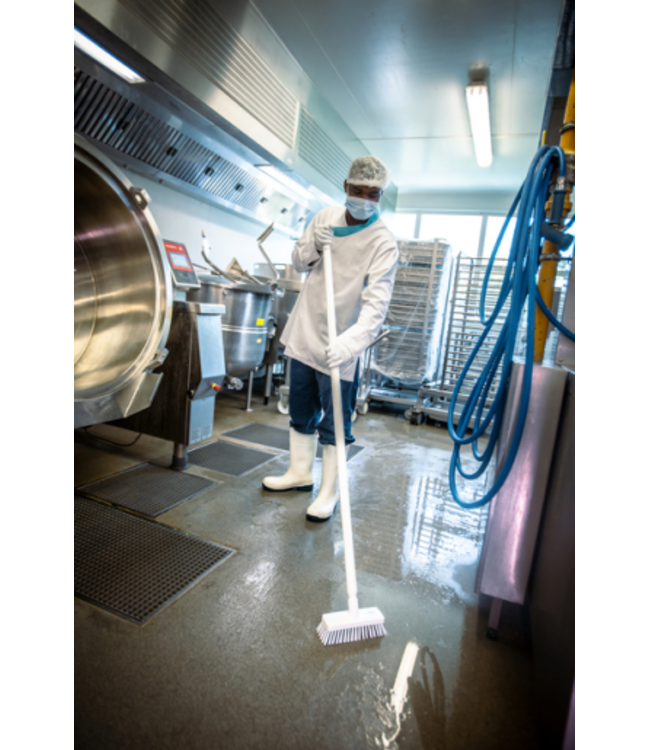 Vikan Spazzola compatta per pavimenti e piani di lavoro, 225 mm, Duro