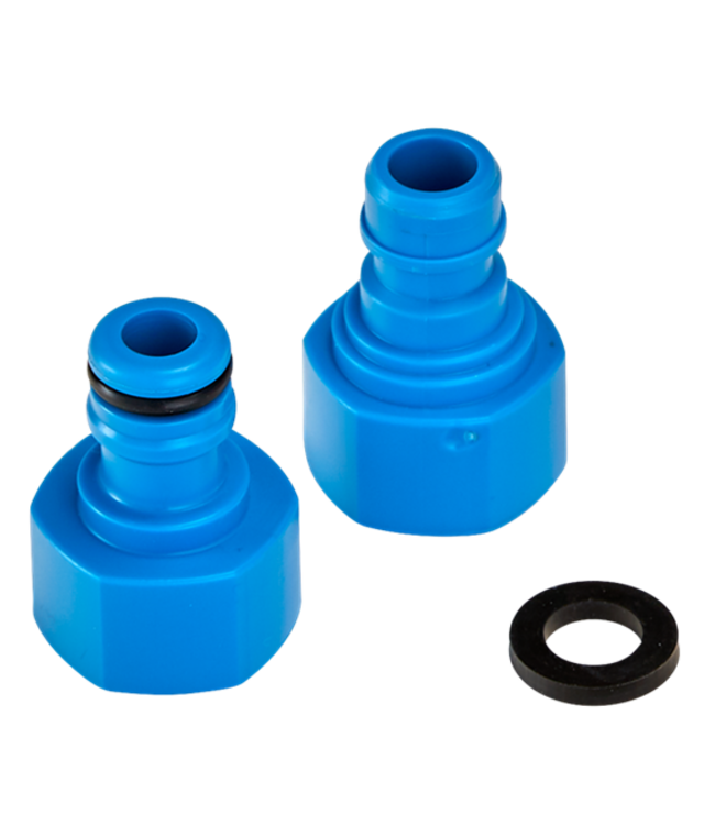 Vikan Handbürste mit Wasserdurchlauf, 330 mm, Hart