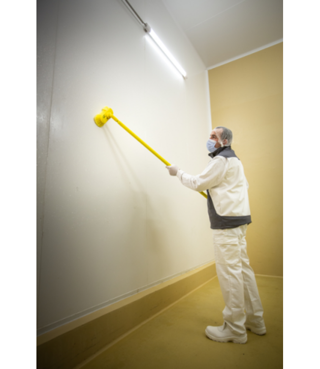 Vikan Brosse à passage d'eau, Angle Réglable, 240 mm, Souple/fleuré