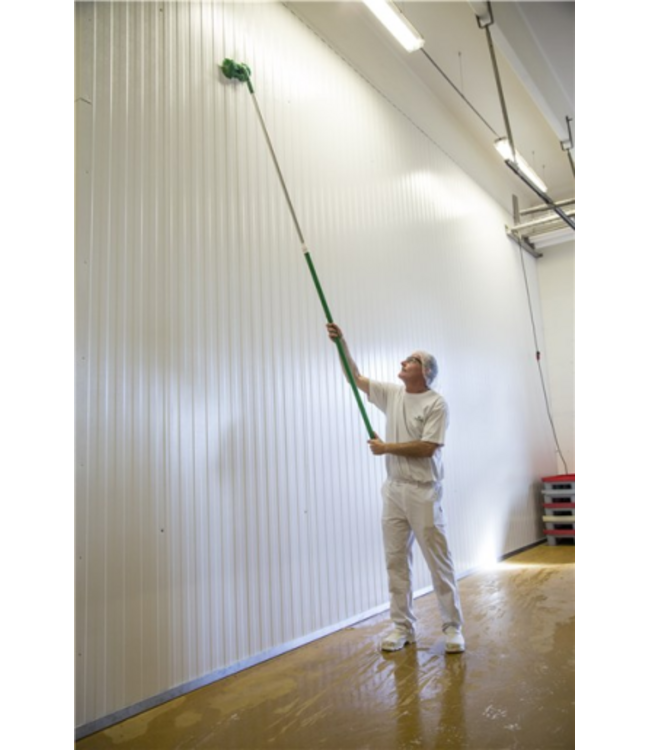 Vikan Waschbürste mit Drehgelenk & Wasserdurchlauf, 240 mm, Weich/gesplisst