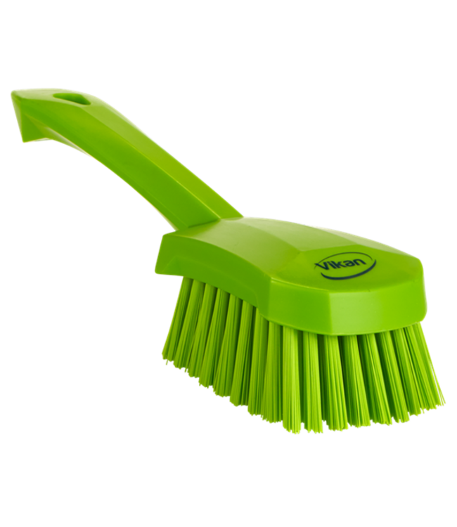 Vikan Brosse à main, manche court, 270 mm, Dur