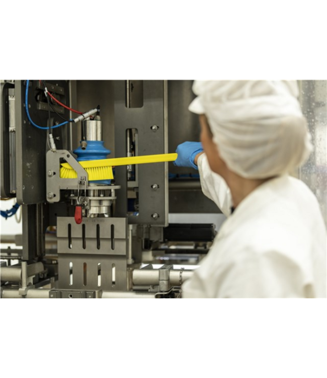 Vikan Spazzola per pulizia ultra-sottile con manico lungo, 600 mm, Medio