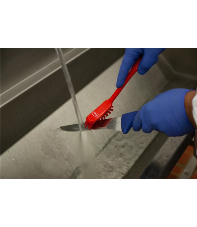 Vikan Spazzola universale con manico, 290 mm, Medio