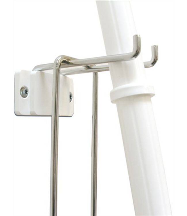 Vikan Scopino con contenitore e supporto, 720 mm, Medio, Bianco