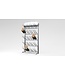 EDYSTAR Edelstahldraht Porta  stivali versione cavalletto con High-Flow con aria calda
