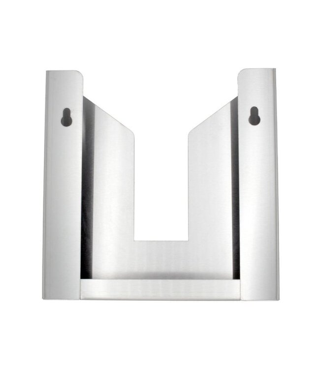 Support détectable pour porte-bloc en acier inoxydable détectable, format A4 portrait