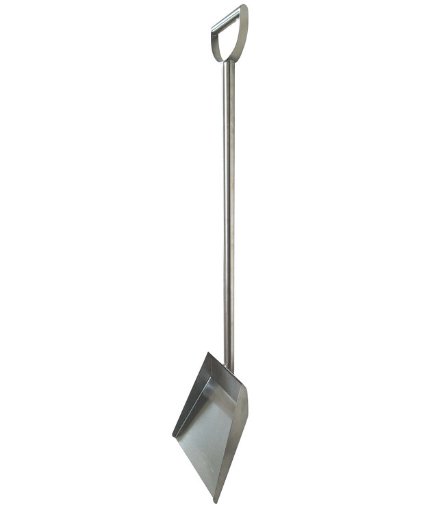 Pelle manche droit en acier inoxydable V2A