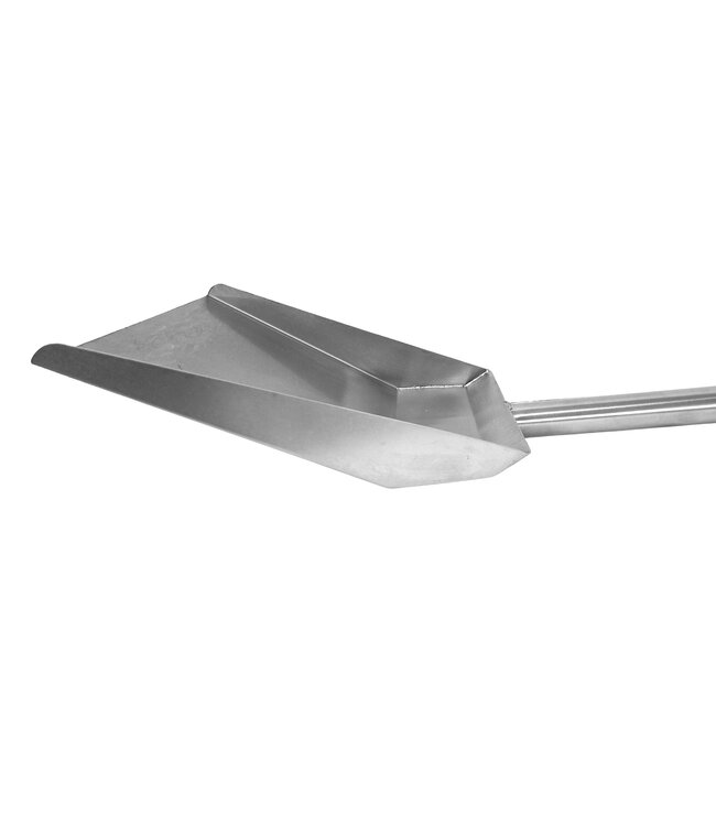 Pala con manico dritto in acciaio inossidabile V2A