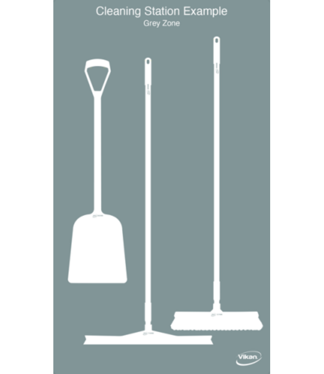 5S Schattenwand, Wandmontage, H 1700 x B 980 mm