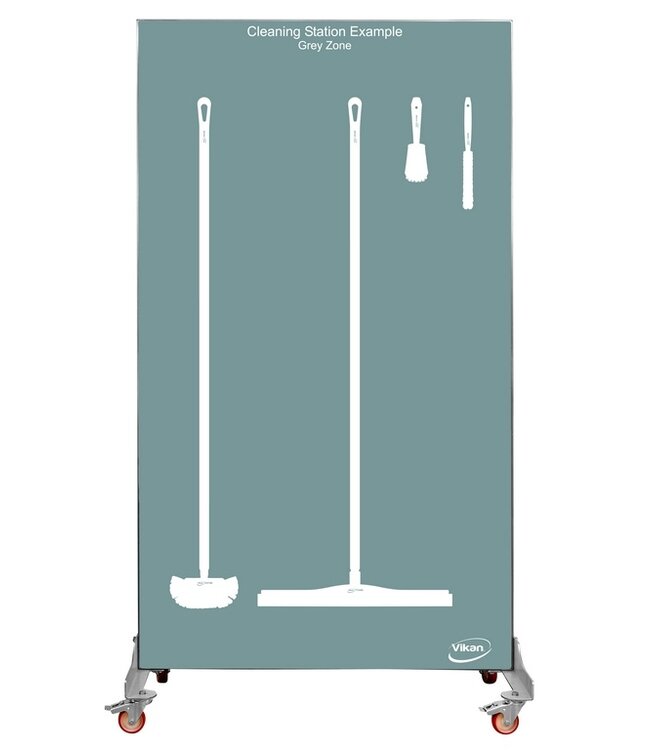 5S Schattenwand einseitig, fahrbar, H 1990 x B 980 mm