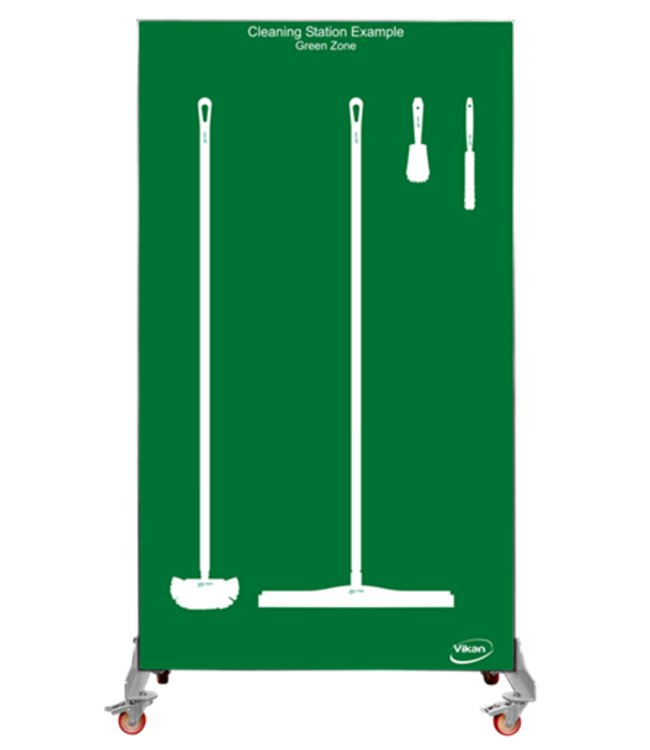 5S Schattenwand einseitig, fahrbar, H 1990 x B 980 mm
