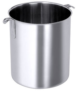 Bekleidung Récipient cylindrique en acier inoxydable, 10 litres