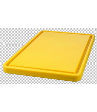 Edylen EDYLEN Schneidbrett gelb - mit Saftrille