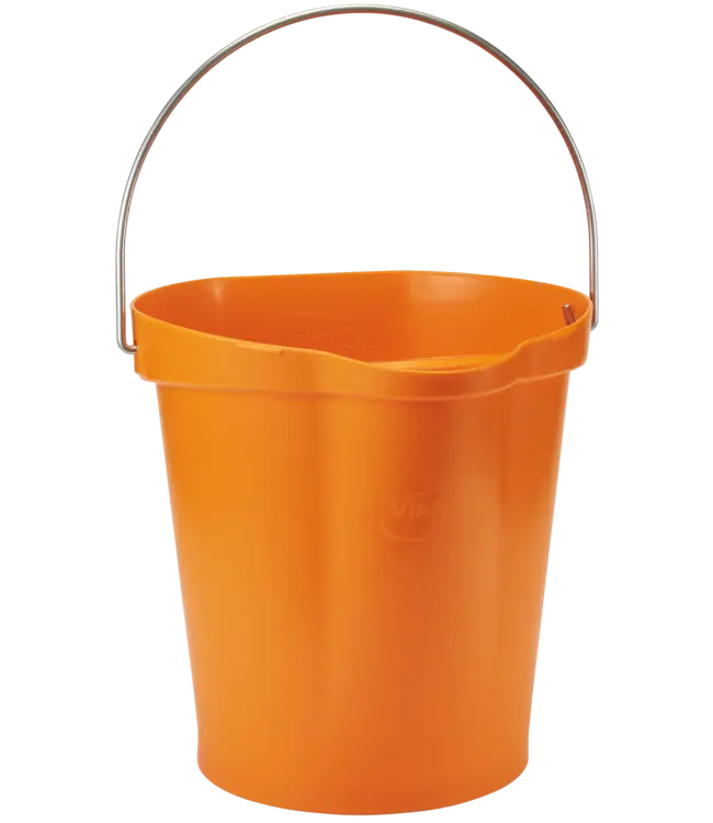 Vikan Seau gradué, bec verseur, 12 Litres