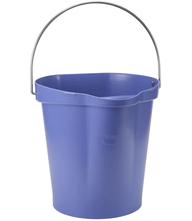 Vikan Seau gradué, bec verseur, 12 Litres