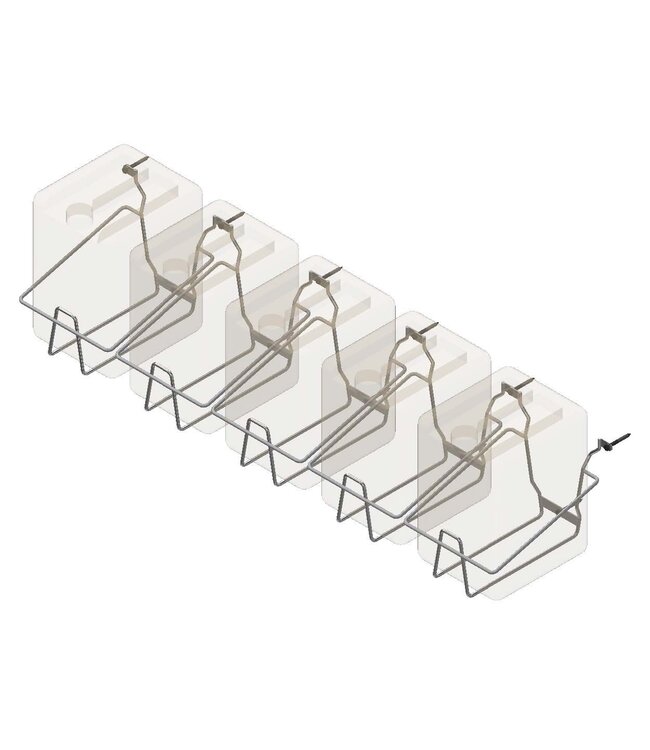 Porte-bidon 20/25 L version murale