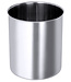 Zylindrischer Behälter aus Edelstahl V2A