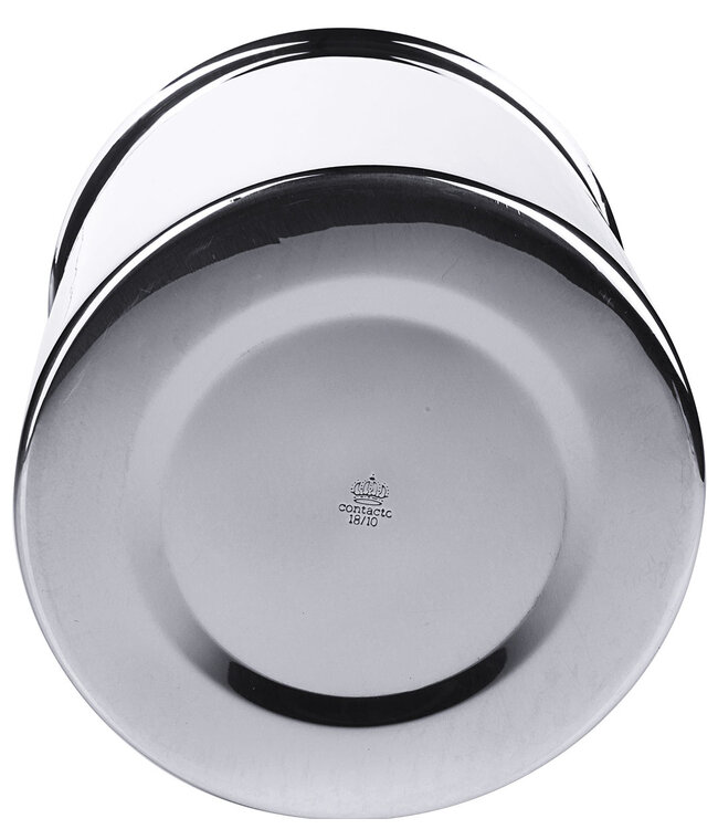 Zylindrischer Behälter aus Edelstahl V2A