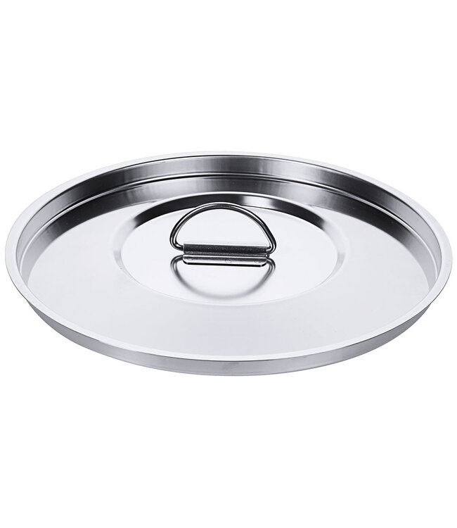 Coperchio per contenitore universale con anello di base in acciaio inossidabile V2A