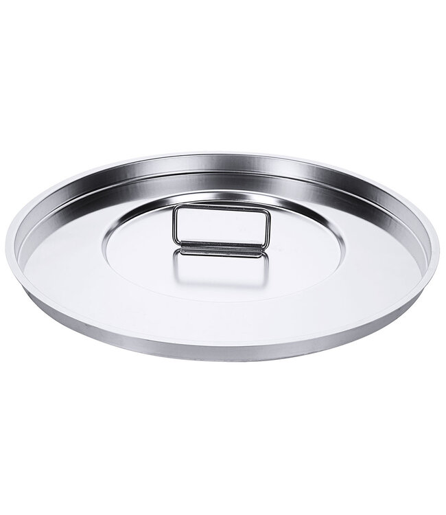 Deckel für Universalbehälter mit Bodenreifen aus Edelstahl V2A