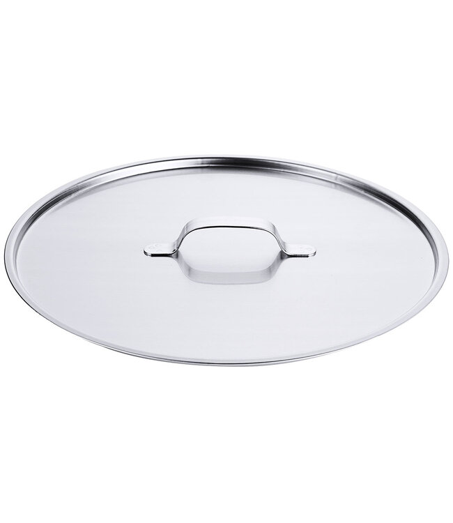 Couvercle pour seau sans soudure & avec anneau de fond en acier inoxydable V2A