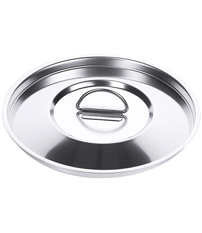 Couvercle pour seau cylindrique en acier inoxydable V2A