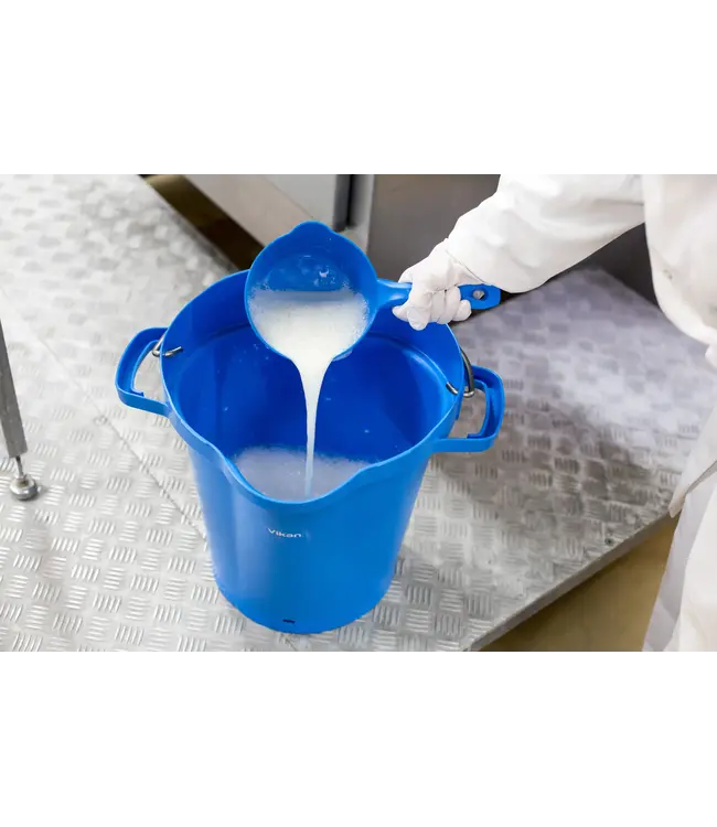 Vikan Pelle ronde graduée, 2 Litres