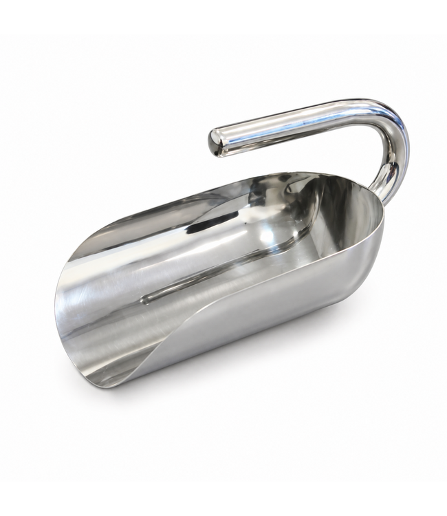 Hygiene-Sackschaufel aus Edelstahl V4A