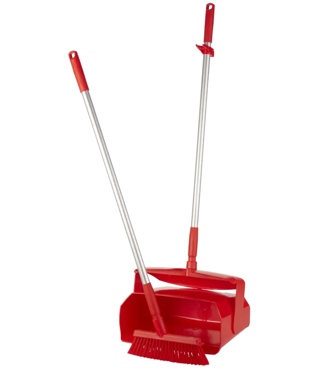 Vikan Kehrschaufelset geschlossen mit Besen, 350 mm, Medium
