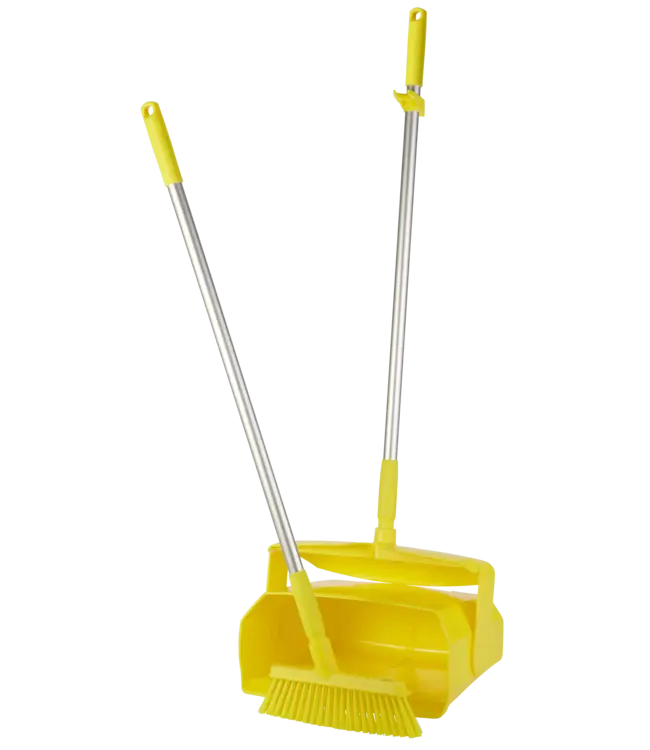 Vikan Kehrschaufelset geschlossen mit Besen, 350 mm, Medium
