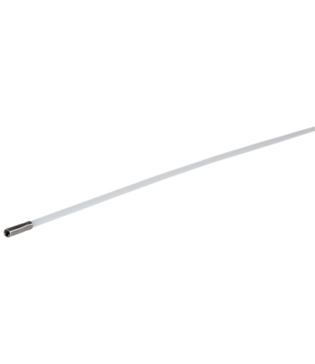 Vikan Tige flexible, nylon, Ø6 mm, 1505 mm, Blanc