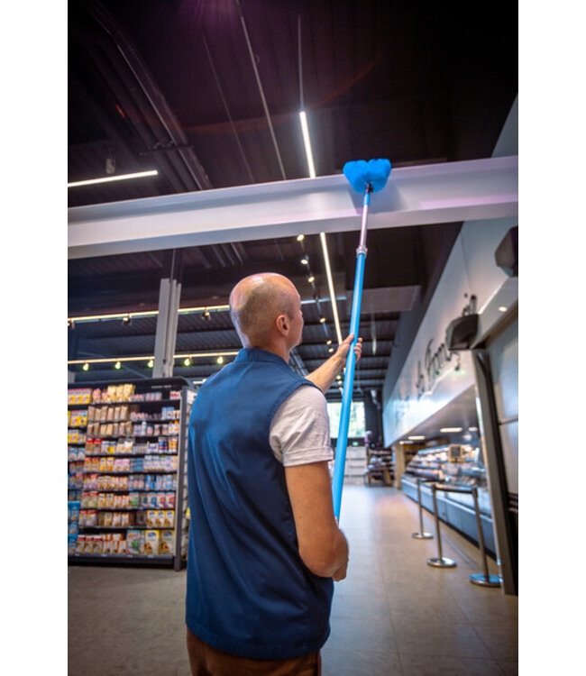 Vikan Brosse flexible, 530 mm, Souple, Bleu