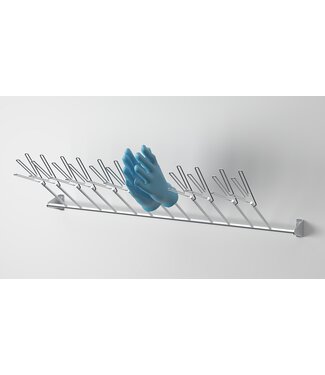 EDYSTAR Edelstahldraht Handschuhhalter Wandversion 6 Paar