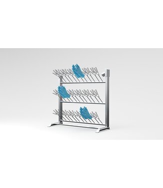EDYSTAR Edelstahldraht Handschuhtrockner Standversion mit Umluft