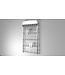 EDYSTAR Edelstahldraht Porte-chaussures et sabots version murale High-Flow avec air chaud