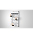 EDYSTAR Edelstahldraht Porta stivali versione da parete con High-Flow con aria calda