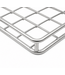Caillebotis, Cadre de garde-corps en acier inoxydable V2A