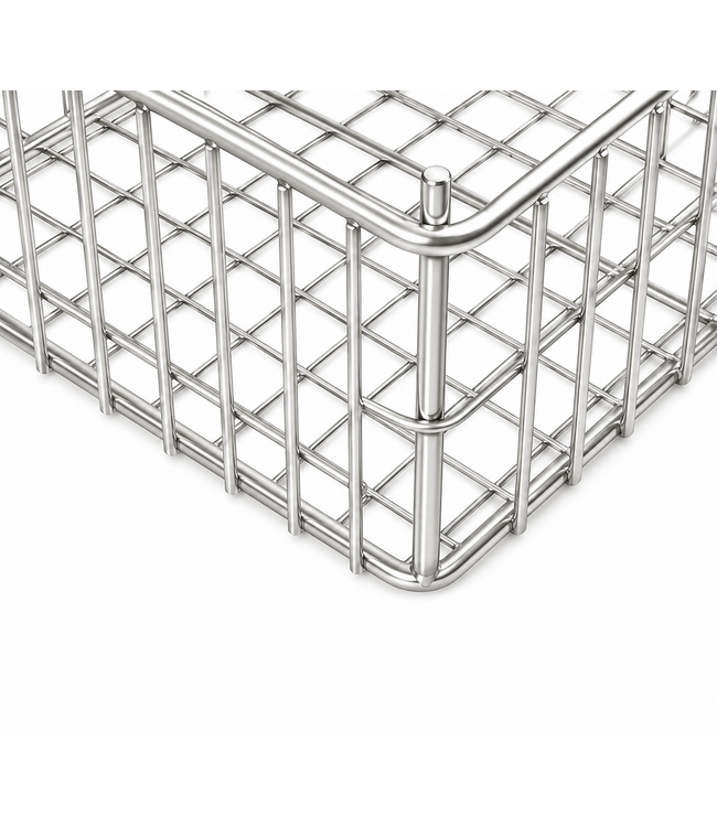 Cestello a rete, Versione standard in acciaio inossidabile V2A