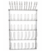 Kit de rails muraux pour porte-chaussures, porte-bottes et porte-gants