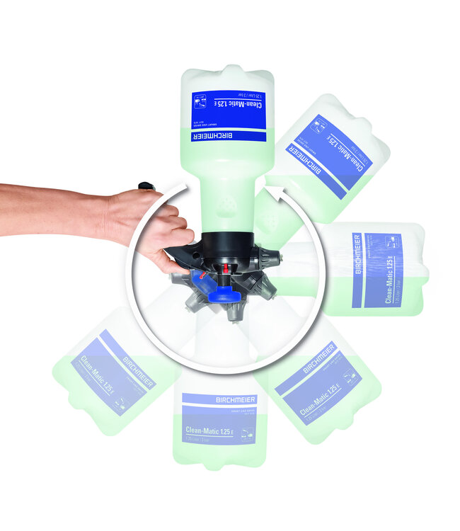 Birchmeier Clean-Matic 1.25 E / 360°, avec buse à jet plat