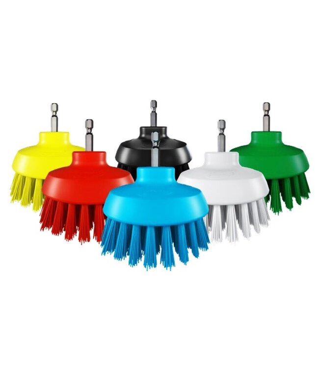 Vikan HyDrive brosse ronde, Ø90 mm, Très dur