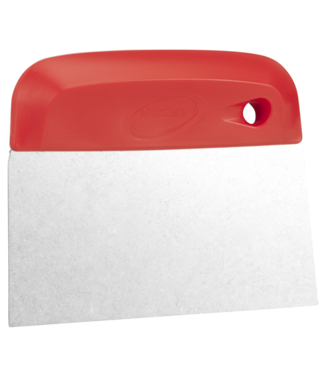 Vikan Coupe-Pâte/Racloir, lame en acier inoxydable, flexible, 146 mm