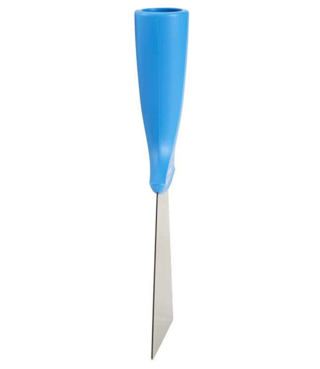 Vikan Schaber, Stielmodell, Edelstahlblatt, 100 mm