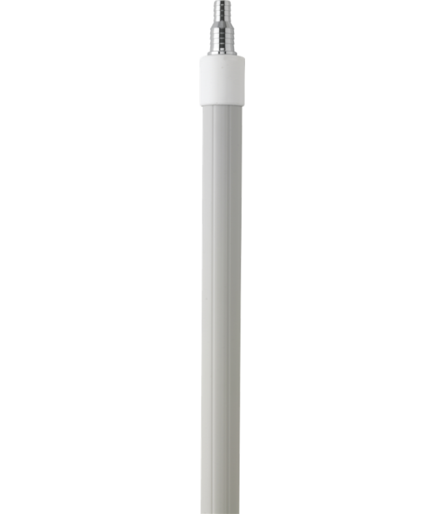 Vikan Manche télescopique à passage d'eau, 1615-2780 mm, Ø32 mm, Blanc