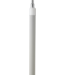 Vikan Manche télescopique à passage d'eau, 1615-2780 mm, Ø32 mm, Blanc