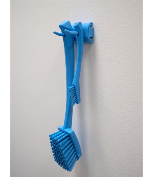 Vikan Support Mural Hygiénique, Module Double Crochet, 82 mm