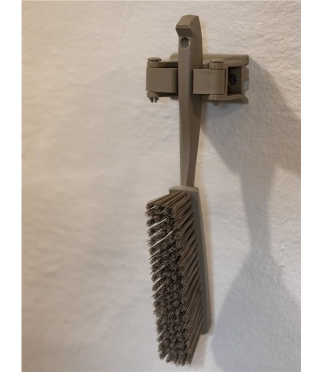 Vikan Support Mural Hygiénique, Module Clip Grip, 82 mm