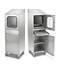 PC-Schrank aus Edelstahl